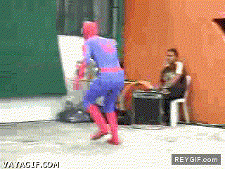 GIF animado (87319) No vales para spiderman