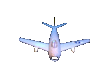 GIF animado (78023) North american f sabre girando