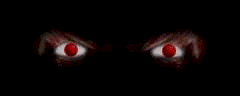 GIF animado (77431) Ojos rojos terrorificos