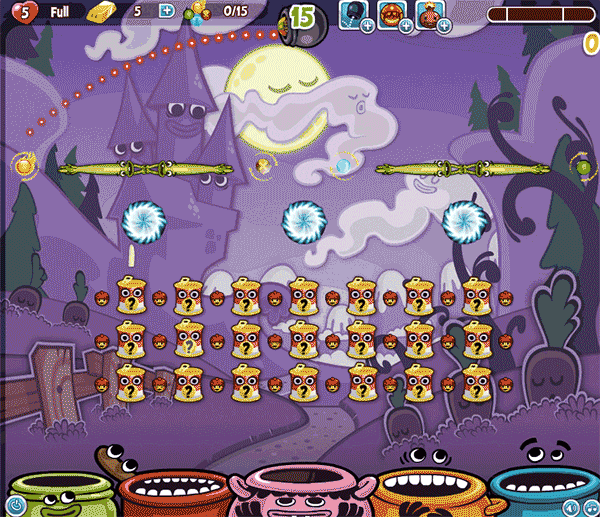 Imagen GIF de Papa pear saga nivel animado