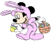 GIF animado (84205) Pascua minnie mouse