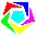 GIF animado (85884) Pentagono colores