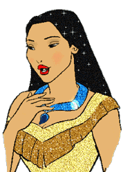 GIF animado (83397) Pocahontas glitter