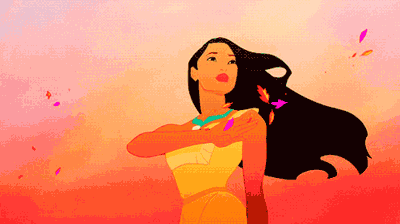GIF animado (83409) Pocahontas saludo
