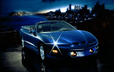 GIF animado (78950) Pontiac firebird descapotable cuarta generacion