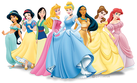 GIF animado (84560) Princesas disney