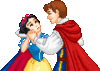 GIF animado (82316) Principe blancanieves bailando