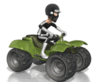 GIF animado (79596) Quad verde