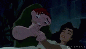 GIF animado (82821) Quasimodo llora esmeralda