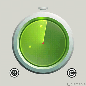 Imagen GIF de Radar bola dragon animado