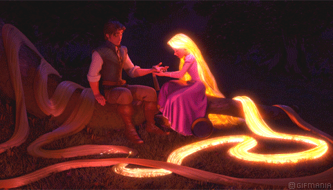 GIF animado (82592) Rapunzel pelo magico