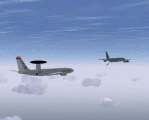GIF animado (78216) Reabastecimiento en vuelo
