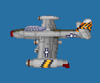 GIF animado (77866) Republic f thunderjet pixelado