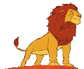 Imagen GIF de Rey mufasa animado