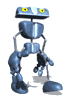 GIF animado (76540) Robot andando