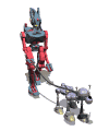 GIF animado (76553) Robot paseando perro