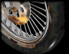 GIF animado (79375) Rueda de harley davidson girando