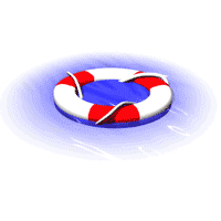 GIF animado (78403) Salvavidas flotando