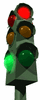 GIF animado (79092) Semaforo en un cruce