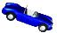 GIF animado (78893) Shelby cobra azul