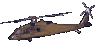 GIF animado (79258) Sikorsky uh black hawk de lado