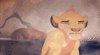 GIF animado (83480) Simba llorando