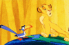 GIF animado (83486) Simba zazu