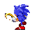 Imagen GIF de Sonic hedgehog animado