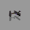GIF animado (77833) Sopwith camel derribado
