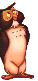 Imagen GIF de Sr buho animado