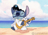 GIF animado (82966) Stitch elvis