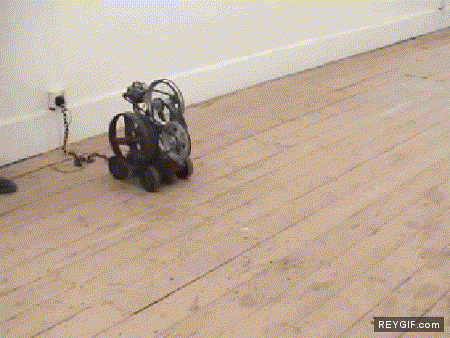 GIF animado (88783) Suicidio robot