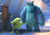 GIF animado (80960) Sulley mike bailando