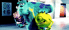 GIF animado (80961) Sulley mike boo