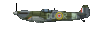 GIF animado (78113) Supermarine spitfire de lado