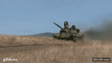 GIF animado (89573) Tanques rusos
