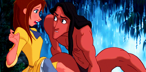 Imagen GIF de Tarzan jane animado