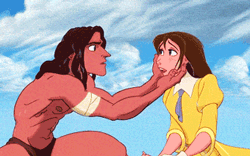 GIF animado (83706) Tarzan jane beso