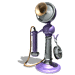 GIF animado (76641) Telefono antiguo morado
