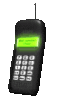 GIF animado (76684) Telefono movil negro