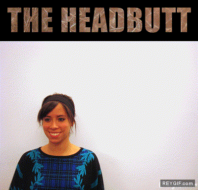 GIF animado (86793) The headbutt