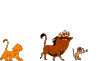 GIF animado (83515) Timon pumba simba