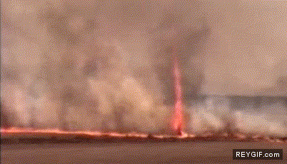 GIF animado (87462) Tornado de fuego