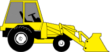GIF animado (79272) Tractor amarillo