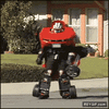 GIF animado (87215) Traje de transformers