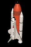 GIF animado (79532) Transbordador espacial listo para el despegue