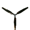 GIF animado (78202) Tres helices de avion