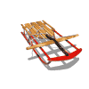 GIF animado (79611) Trineo girando