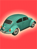 GIF animado (78611) Volkswagen escarabajo verde