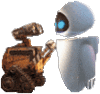 GIF animado (81145) Wall e eva